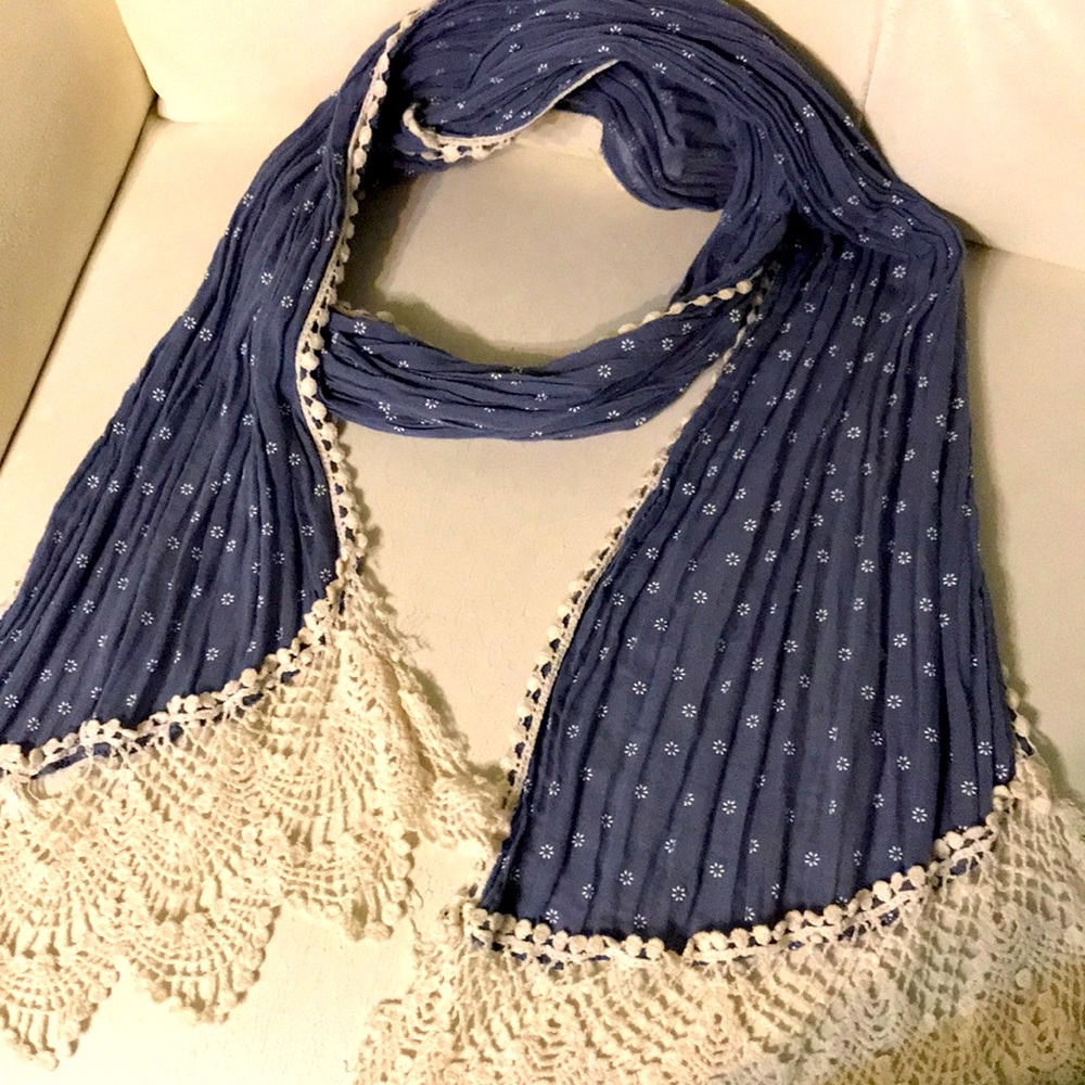 Embroidered Pretty Scarf